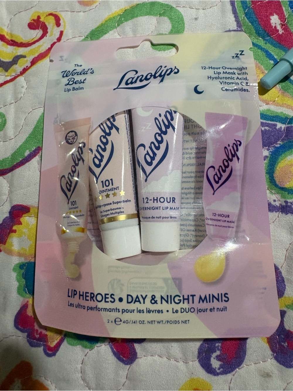 Lip Heroes Day & Night Minis - Pink Nourishing Lip Care Set